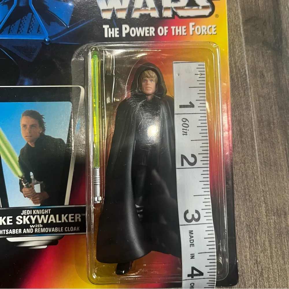 1996 Star Wars Luke Skywalker Jedi Knight with Green Lightsaber NEW in Box
